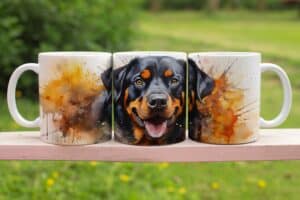 cuki rottweiler bögre