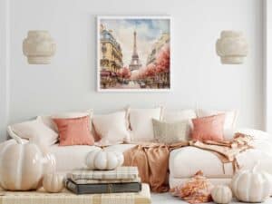 Párizsi hangulat falikép