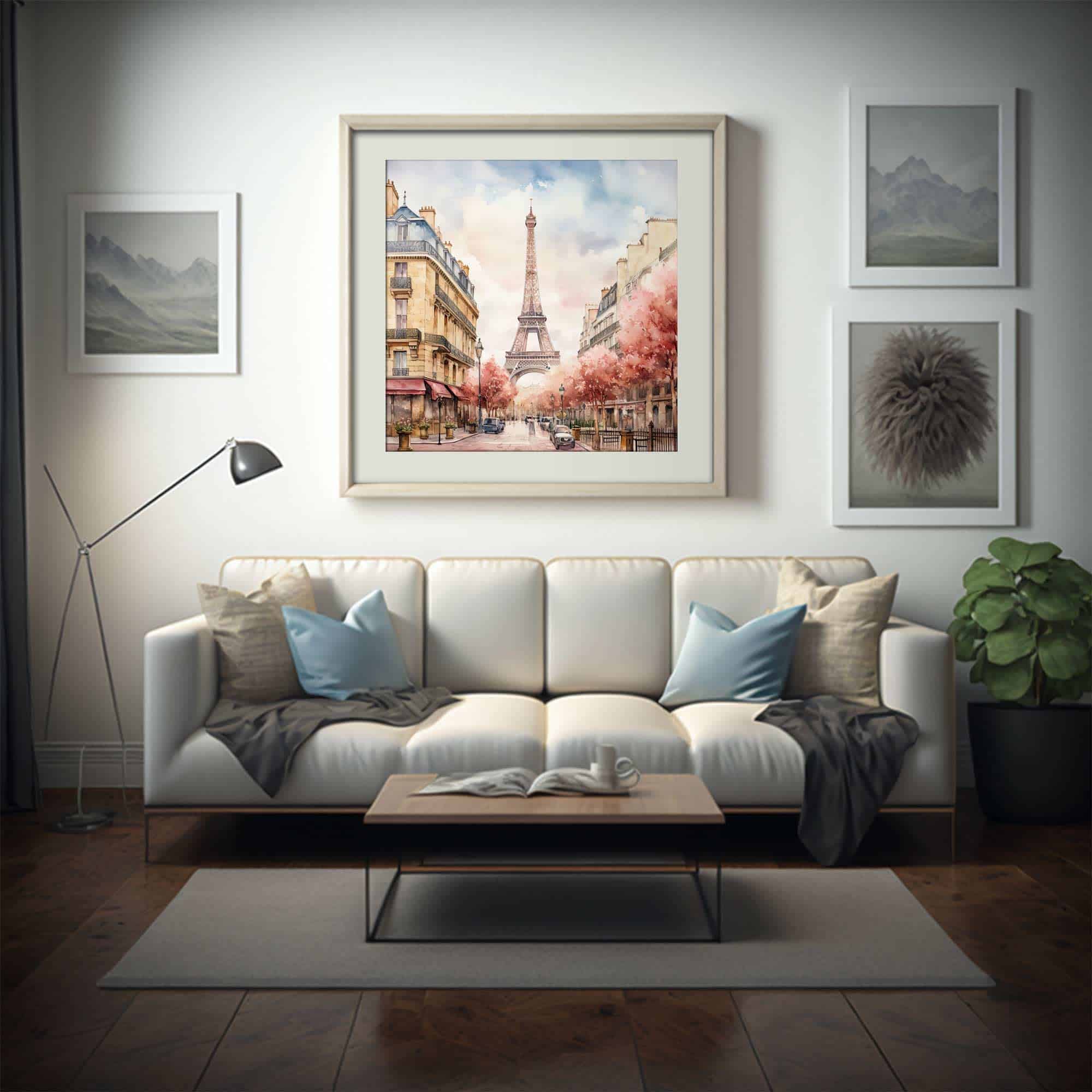 Párizsi hangulat falikép